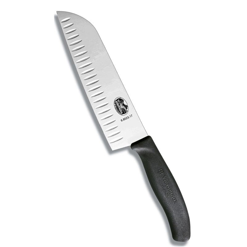 Victorinox Fibrox Santoku Scalloped, 17 cm