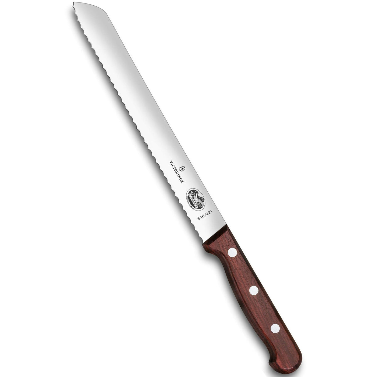 victorinox leipäveitsi puukahva sahalaita