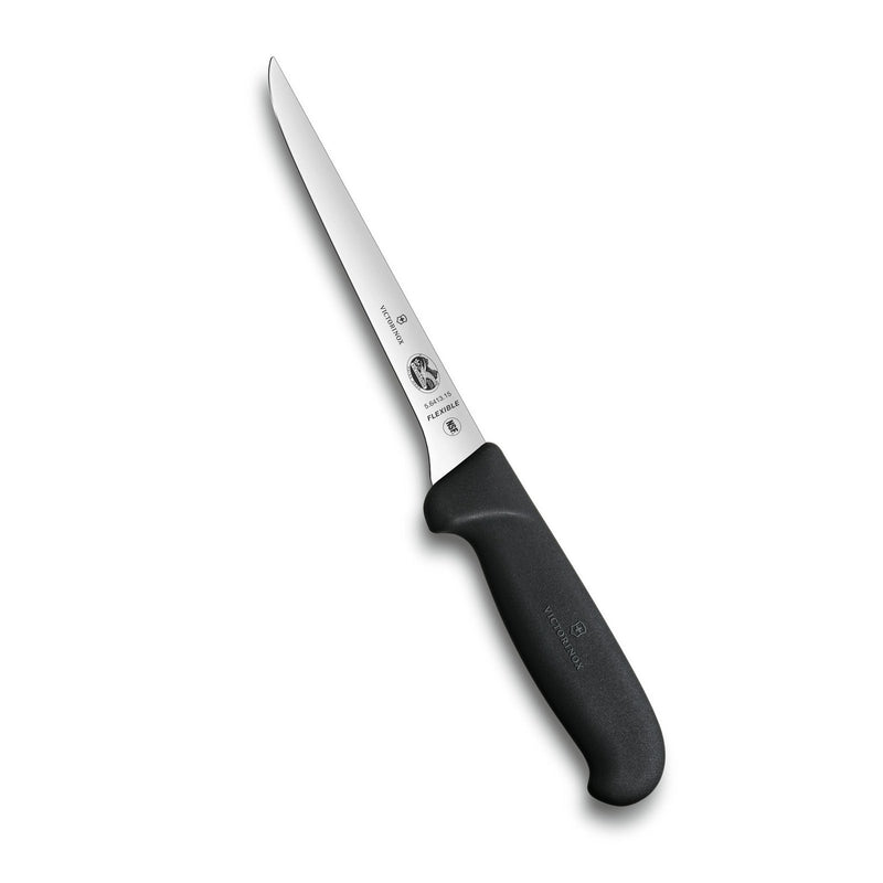 Victorinox Fibrox Filleting/ Boning Knife, Flexible, 15 cm