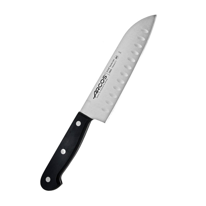 Arcos Santoku Ovaalihiottu, 17 cm