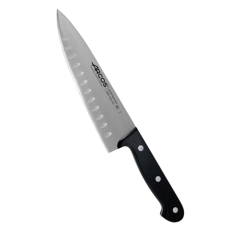 Arcos Chef's Knife Scalloped, 20 cm