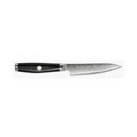 Yaxell Super Gou Ypsilon Damascus Utility Knife, 12 cm