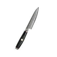 Yaxell Super Gou Ypsilon Damascus Utility Knife, 12 cm