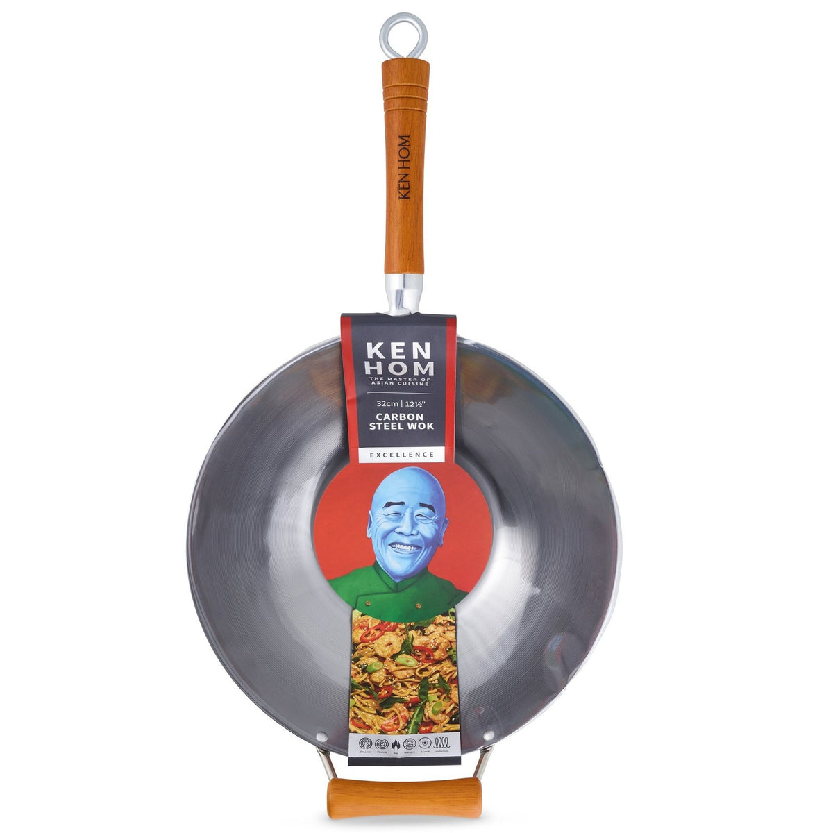 Ken Hom Excellence Hiiliteräswok, 32cm