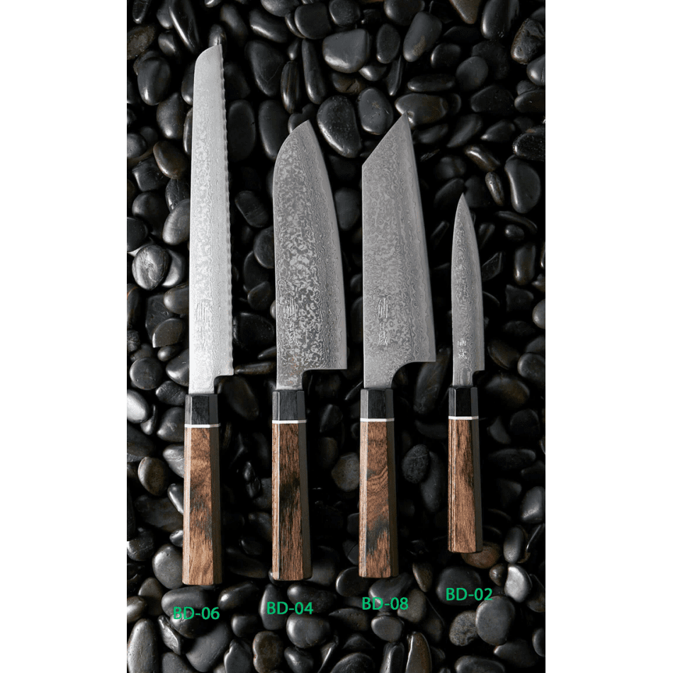 Suncraft Senzo Black Bunka Knife, 16,5 cm