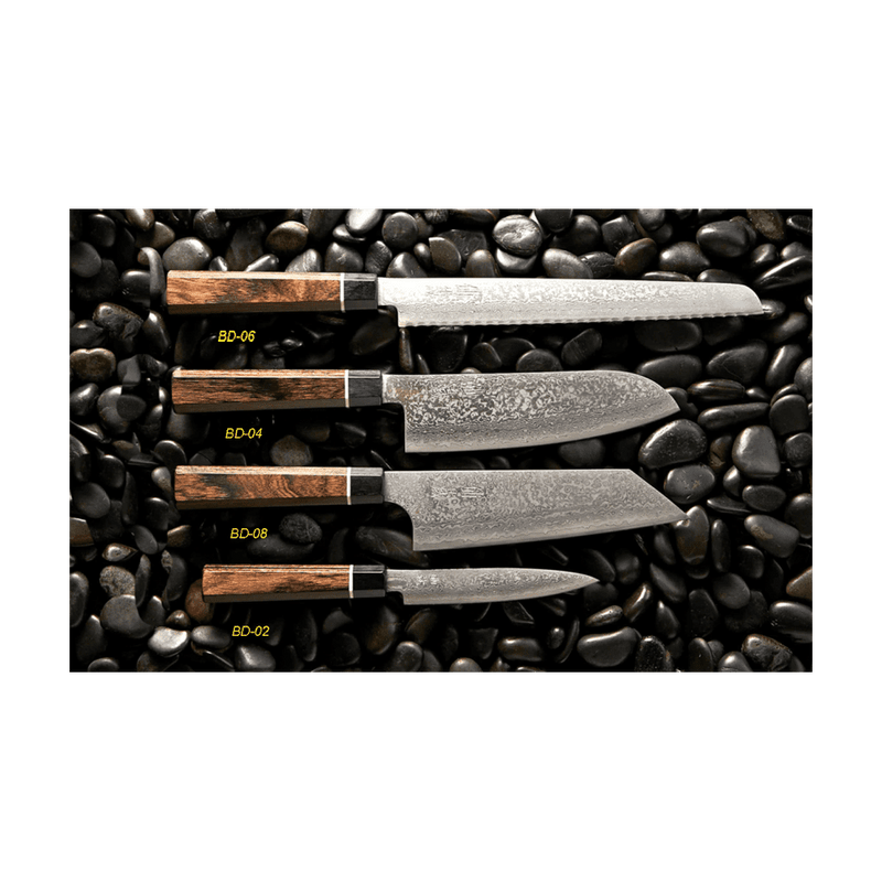 Suncraft Senzo  Black Petty Knife, 12 cm