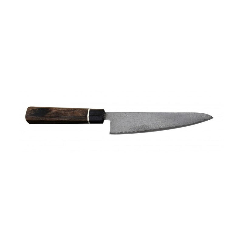 Suncraft Senzo Damascus Black Mini Santoku Veitsi, 14 cm