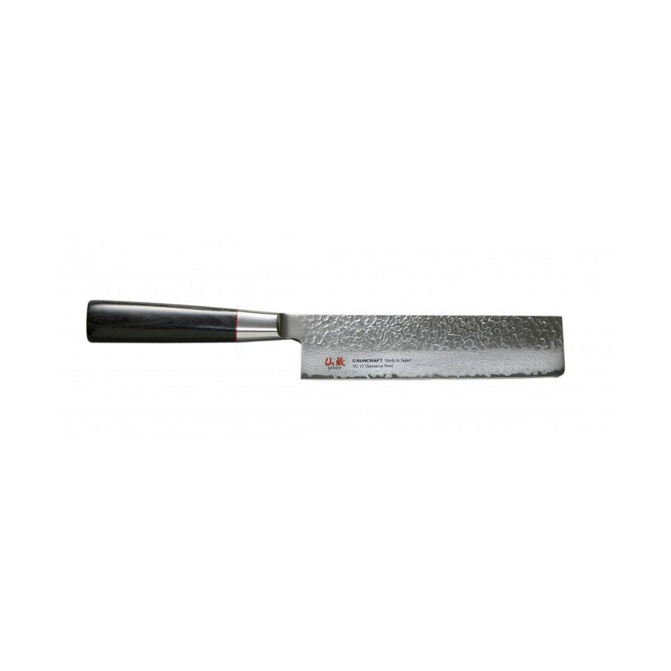 Suncraft Senzo  Damascus Classic Usuba Knife 16,7 cm