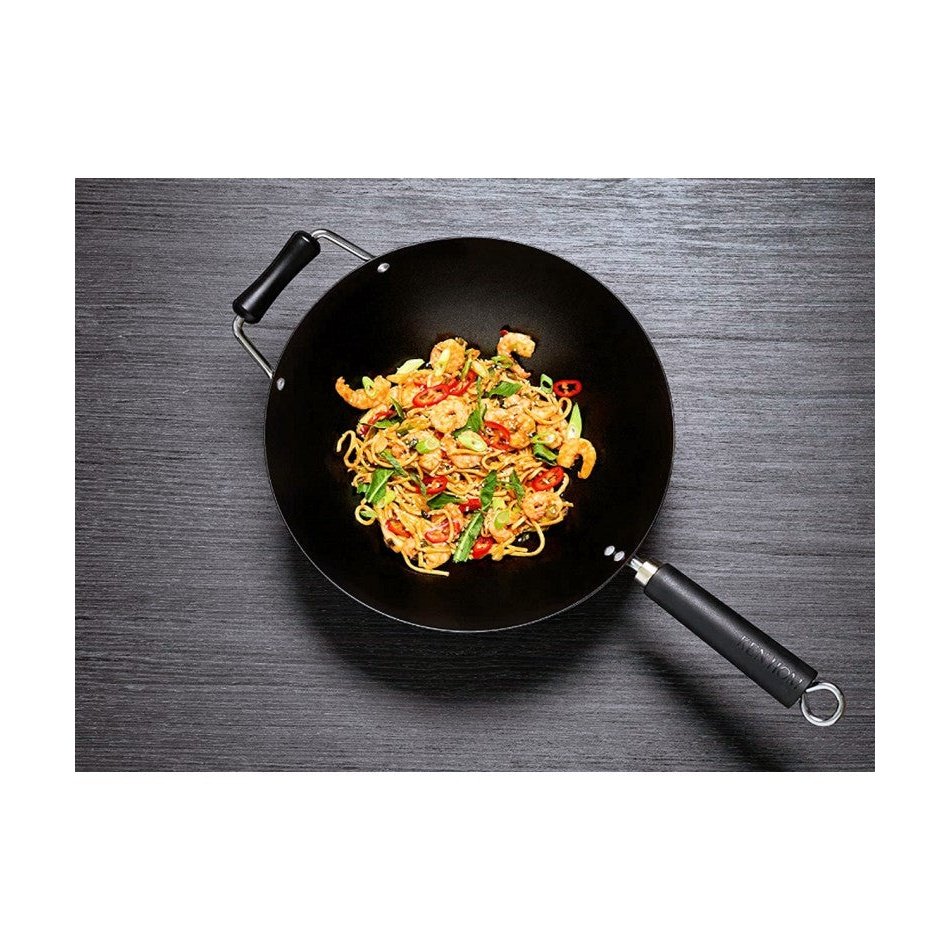 Ken Hom Excellence Non-stick Wok Set, 31cm