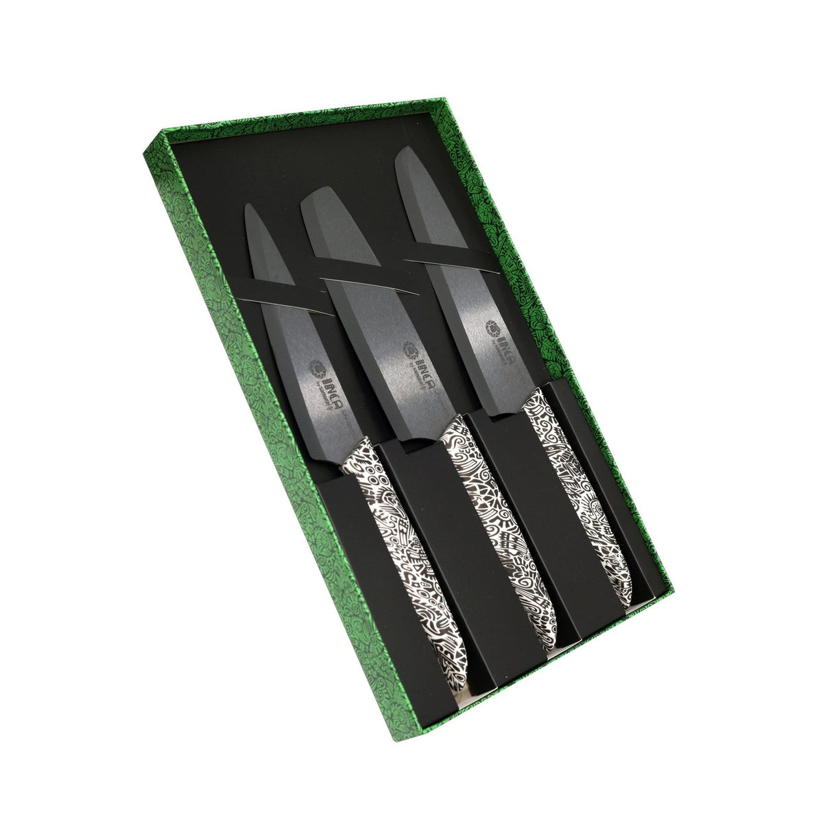 Samura INCA Ceramic Knives Set, 3 pcs