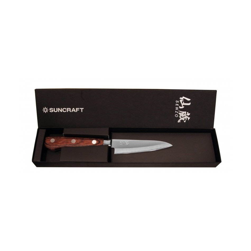 Suncraft SENZO Clad Paring Knife, 9 cm