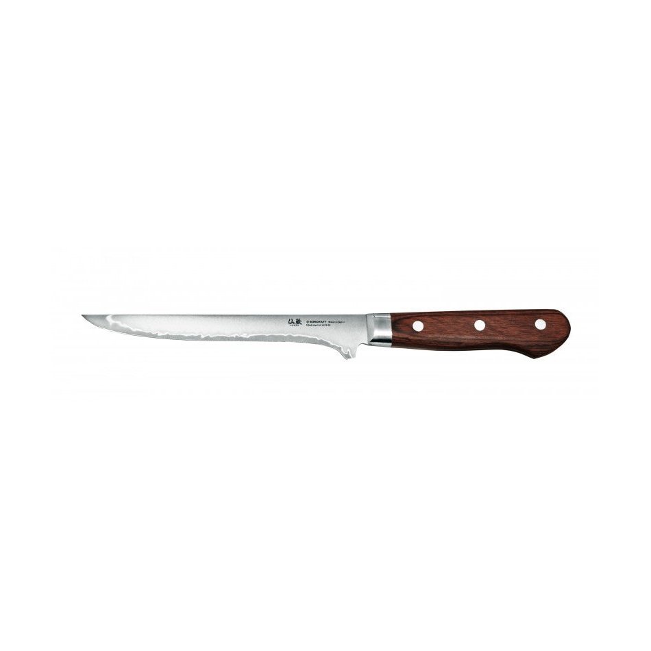 Suncraft SENZO Clad Boning Knife, 16 cm