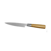 Suncraft MU Bamboo Utility Knife, 12 cm