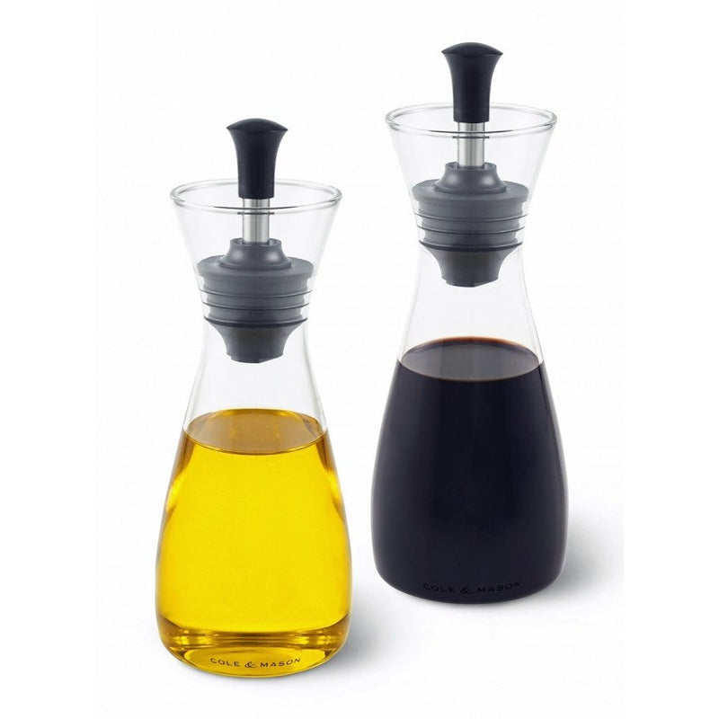 Cole & Mason Sawston Classic Oil & Vinegar Pourer Set, 22cm