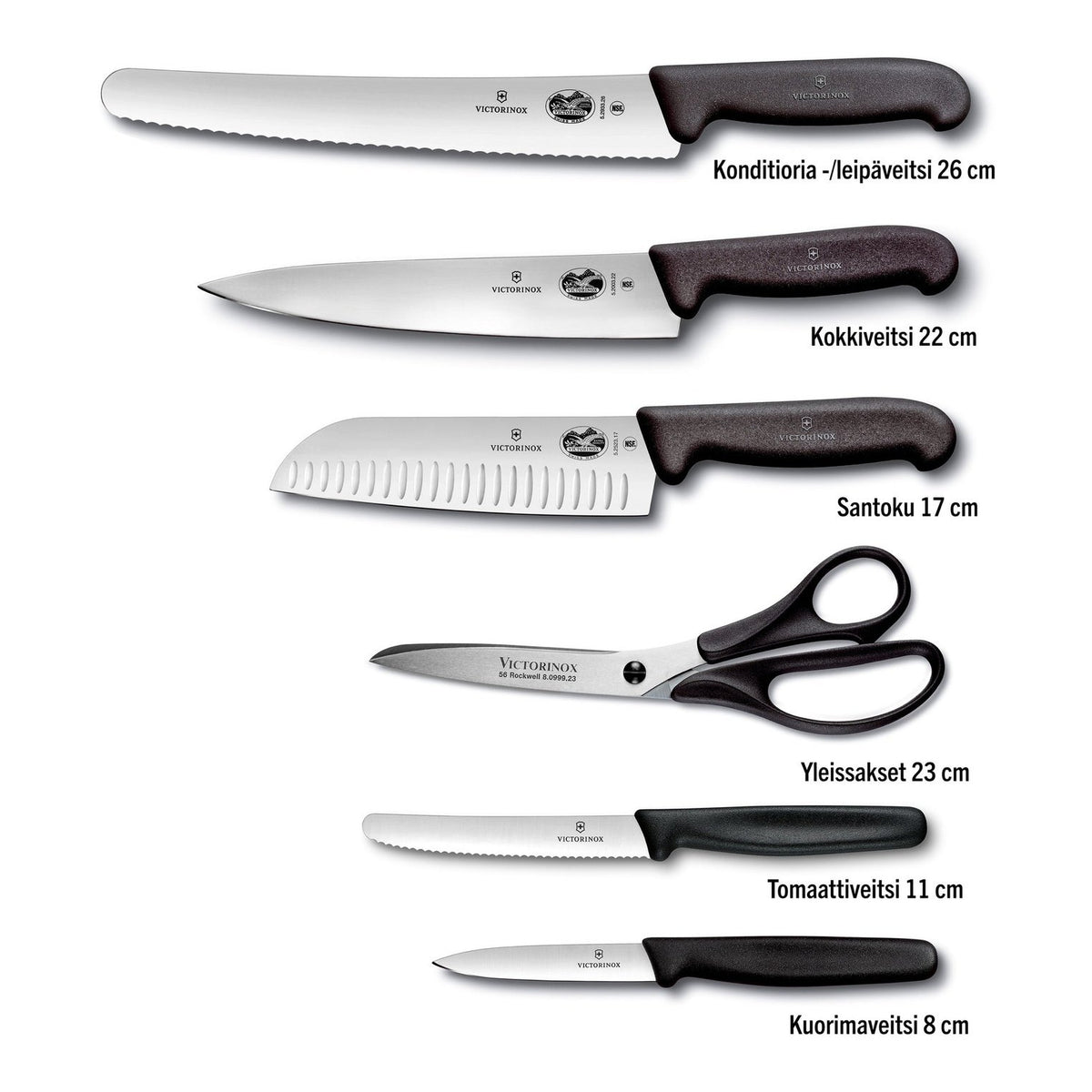 Victorinox Knife Set, 7 pcs