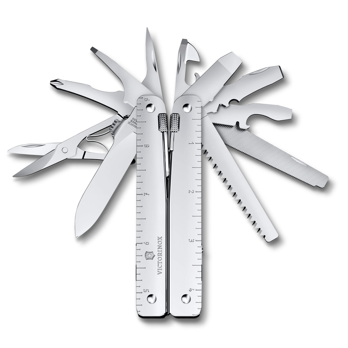 Victorinox Swiss Tool MX One-Hand Silver Multitasking Tool