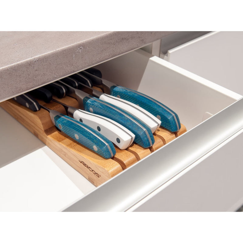 Arcos Knife Block for Inside of Drawer, 11 knives