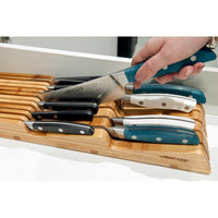 Arcos Knife Block for Inside of Drawer, 11 knives